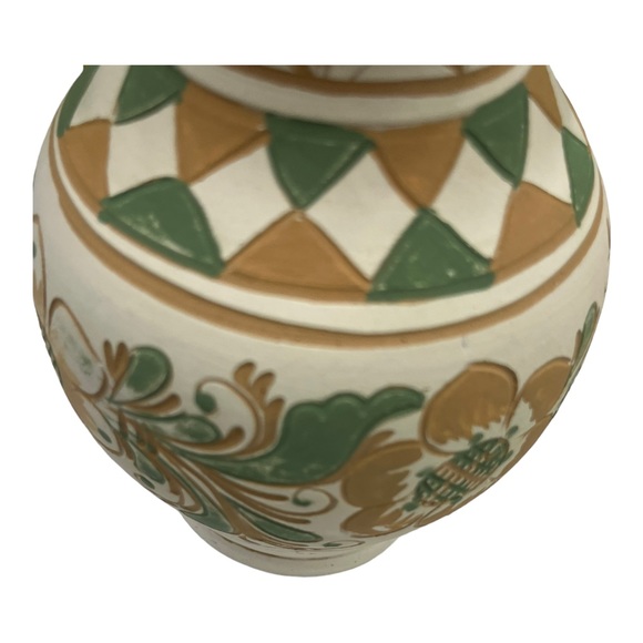 VTG KOROND Hand Carved Ceramic Vase Signed Transylvania Pottery Rustic - Picture 11 of 15